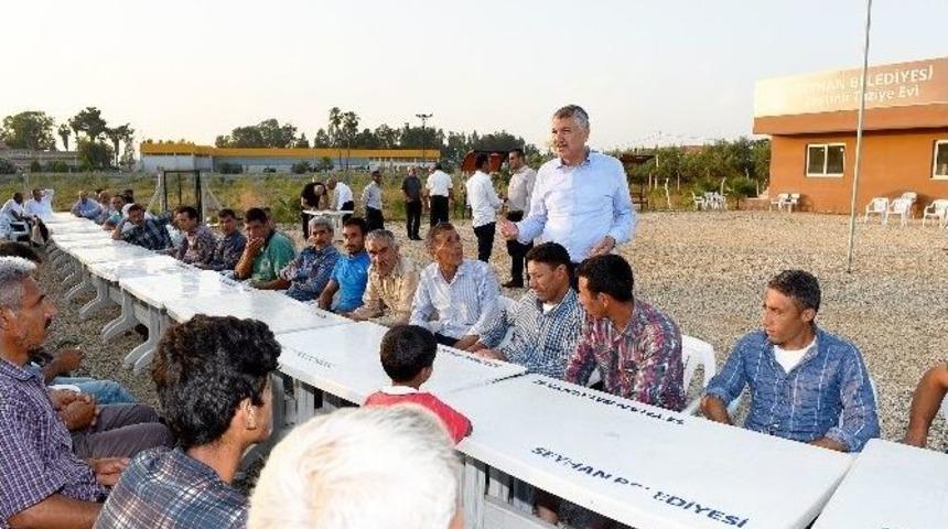 Zeytinli Halkından Başkan Karalar&rsquo;a Teşekk&uuml;r Yemeği
