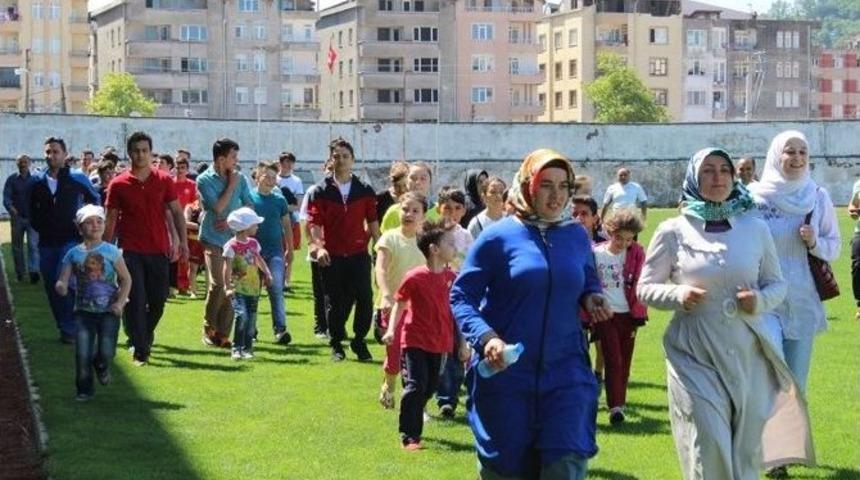 &ldquo;ailemle Spor Yapıyorum" Projesi