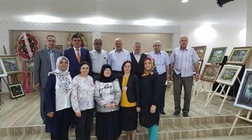 Başkan Yal&ccedil;ın&rsquo;dan Yıl Sonu Sergisine Ziyaret