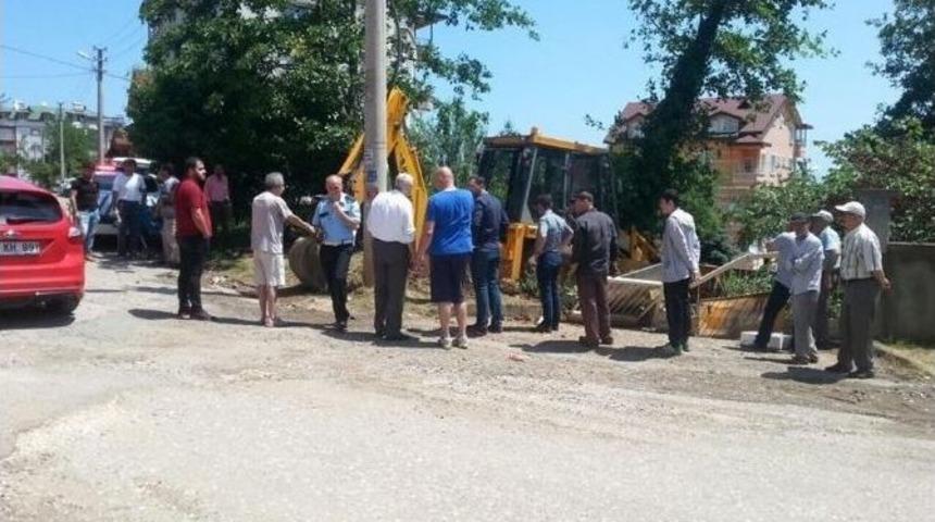 Fatsa&rsquo;da İş Makinesi Kazası: 1 Yaralı