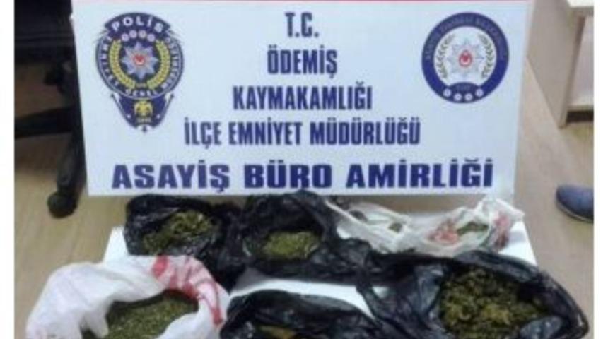 500 Gram Esrarla Yakalandı