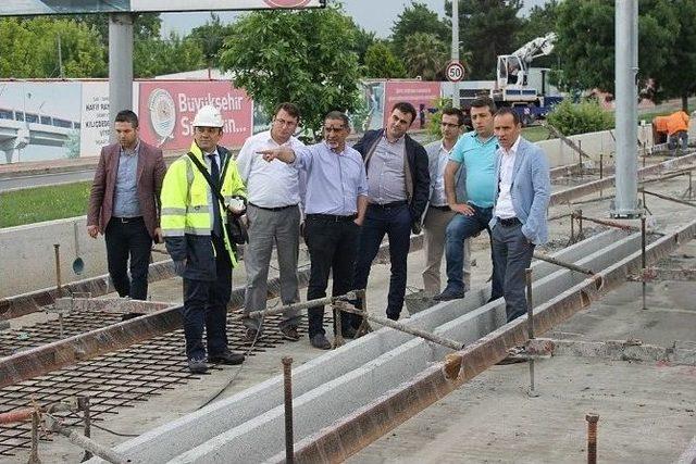 Kocaeli Büyükşehir Belediyesi Ulaşım Park Samulaş’ı İnceledi