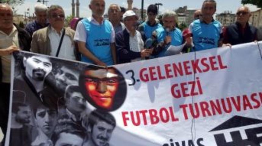 Sivas&rsquo;ta Gezi Olaylarının 3&rsquo;&uuml;nc&uuml; Yıl D&ouml;n&uuml;m&uuml; Eylemi