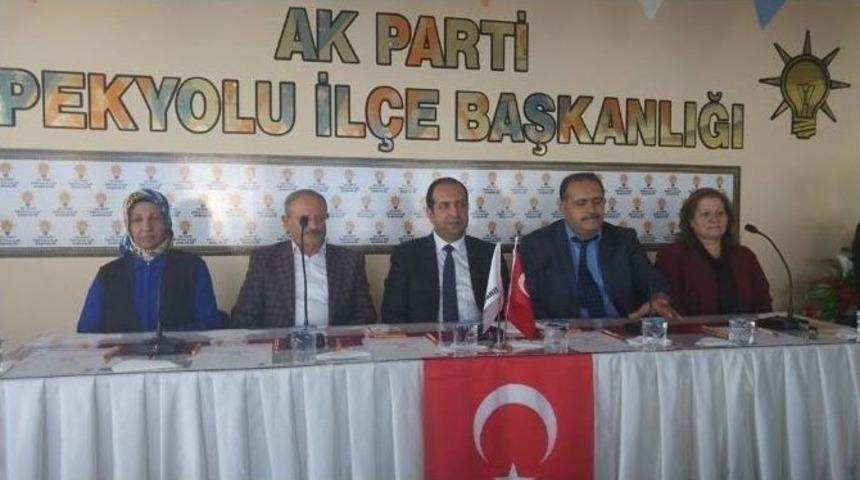 Bakan Yardımcısı Fatih &Ccedil;iftci, Ak Parti Van&rsquo;da İl&ccedil;e Teşkilatlarını Ziyaret Etti