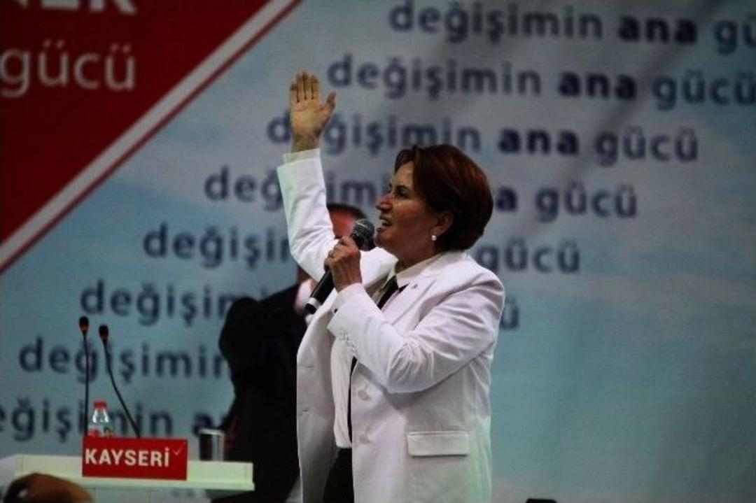 Meral Akşener Kayseri&rsquo;de