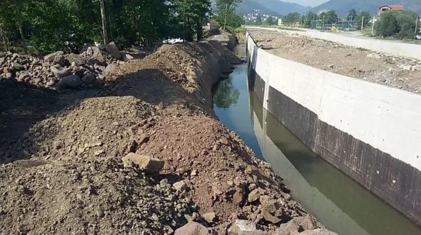 Hisar Deresi Projesi&rsquo;nde &Ccedil;alışmalar S&uuml;r&uuml;yor