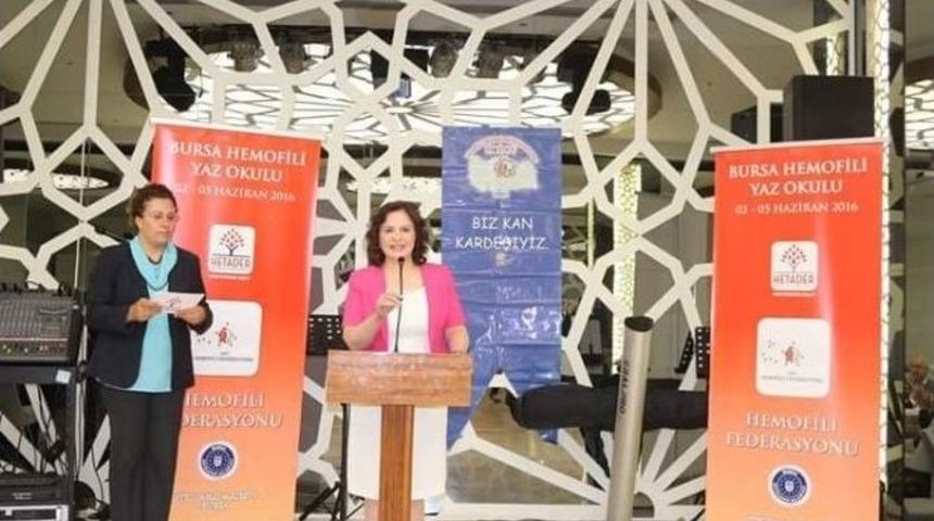 Hemofili Hastaları Bursa&rsquo;da Hemofili&rsquo;yi Tanıyacak