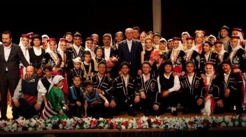 Odunpazarı Halk Oyunları İle Coştu