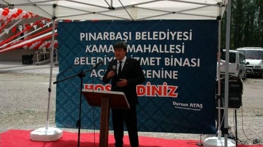Pınarbaşı Belediyesi &Ccedil;alışmalarına Hız Kesmeden Devam Ediyor