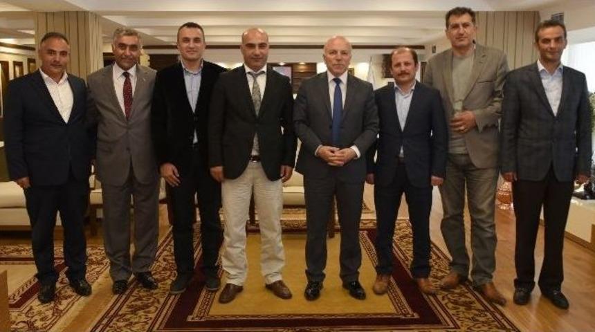 Ttb&rsquo;den Başkan Sekmen&rsquo;e Ziyaret