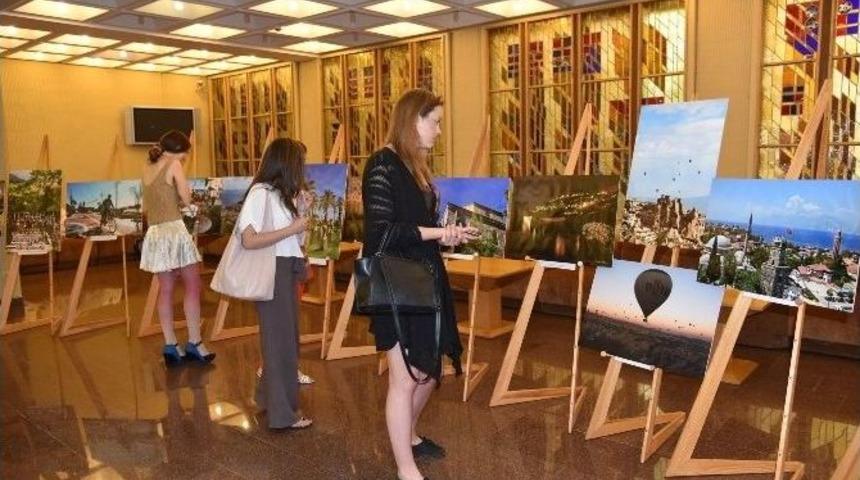 Alanya Belediyesi Litvanya Parlamentosu’nda Sergi Açtı