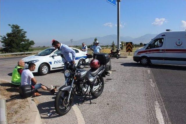 Bölünmüş Yolu Farkedemeyen Sürücünün Tatil Planı Suya Düştü