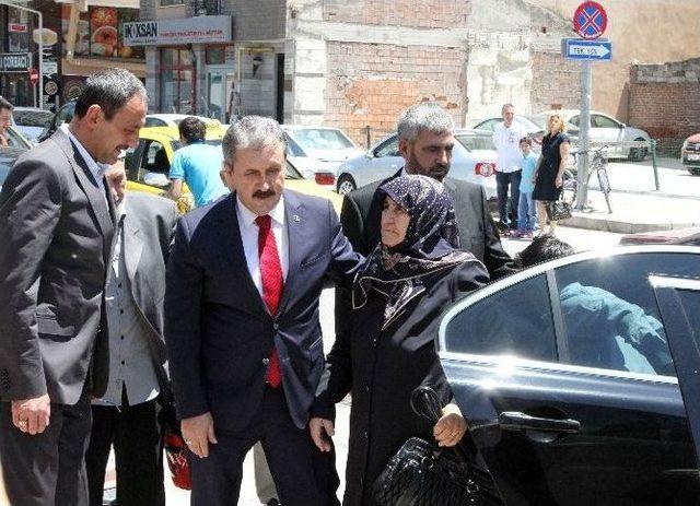 Bbp Genel Başkanı Destici, Yeğeninin Sünnet Merasimi İçin Eskişehir’e Geldi