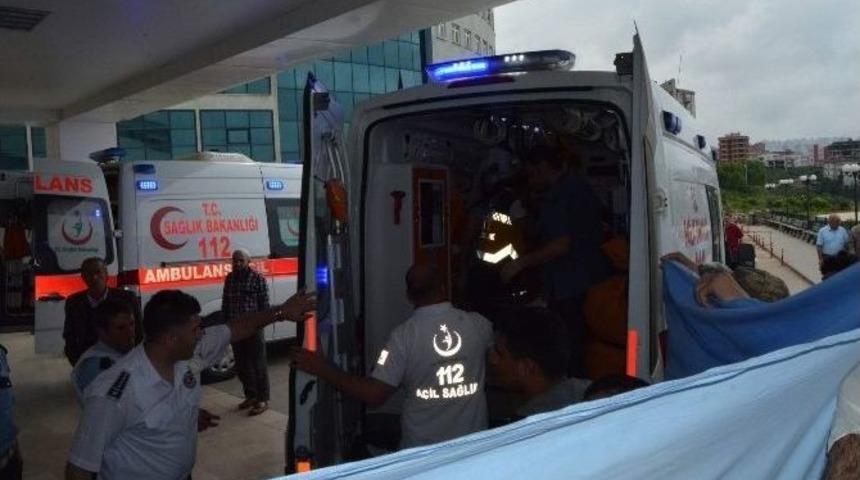 G&uuml;m&uuml;şhane&rsquo;deki Ter&ouml;r Saldırısında Yaralanan Asker Trabzon&rsquo;a Sevk Edildi
