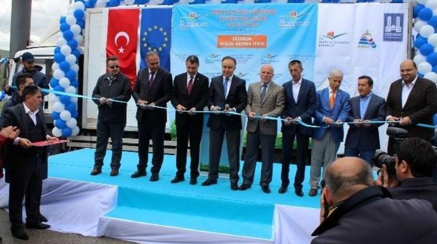 Atık Su Arıtma Tesisi Telekonferansla Açıldı