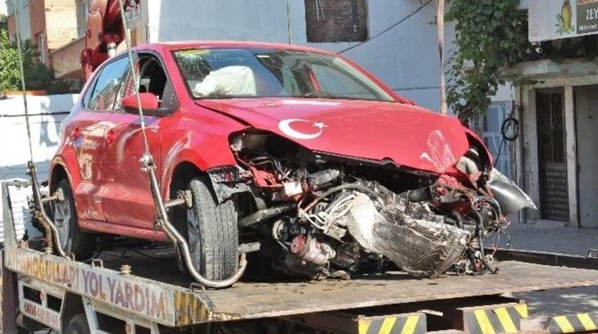 Nazilli&rsquo;de Trafik Kazası: 2 Yaralı