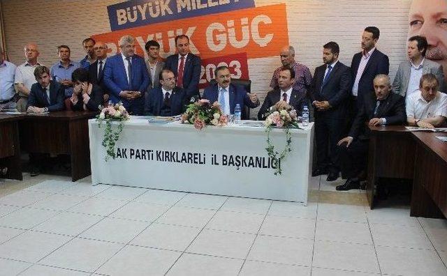 Bakan Veysel Eroğlu: 