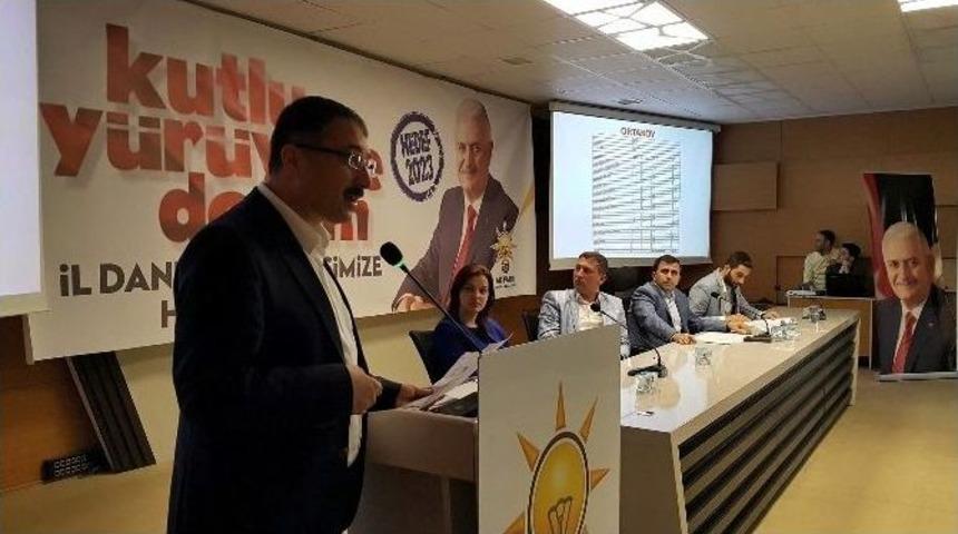 Ak Parti &Ccedil;orum Teşkilatı Danışma Meclisi Toplantısı Yapıldı