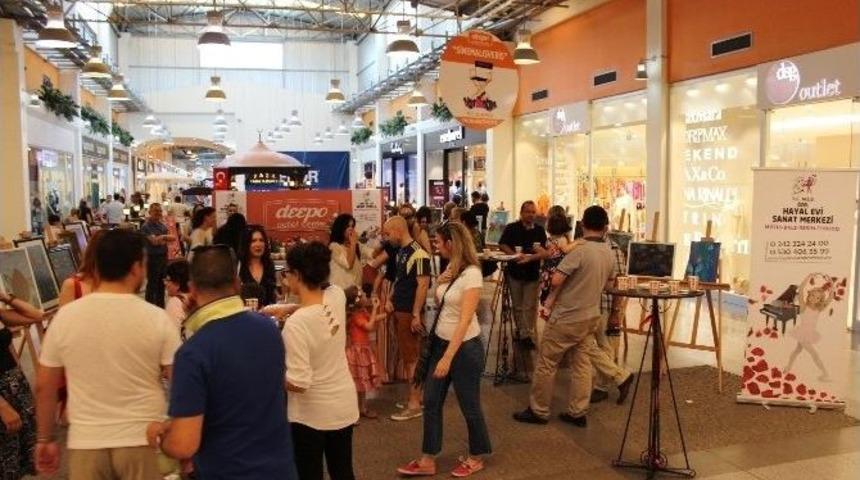 Miniklerden Resim Sergisi