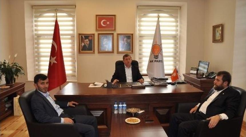 Yeşilay&rsquo;dan Ak Parti İl Başkanı Revi&rsquo;ye Ziyaret