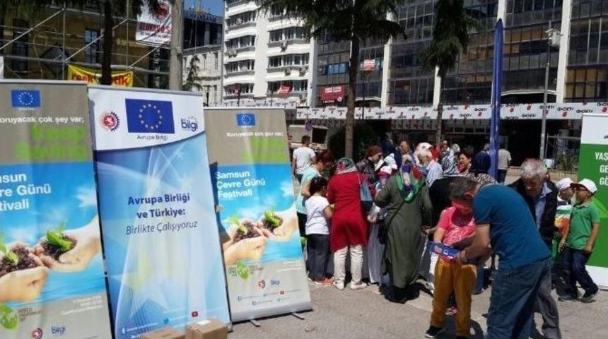 Samsun Ab Bilgi Merkezi&rsquo;nden &lsquo;&ccedil;evre G&uuml;n&uuml; Festivali&rsquo;