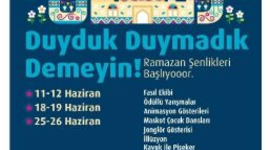 Forum Erzurum&rsquo;da Ramazan Şenlikleri