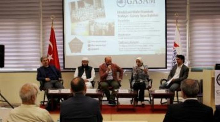 Hindistan Hilafet Hareketi Ve T&uuml;rkiye-g&uuml;ney Asya İlişkileri Paneli D&uuml;zenlendi