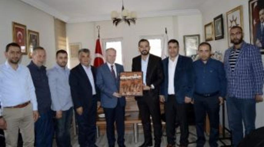 Vali Ceylan&rsquo;dan Ak Parti İl Başkanı Tanrıver&rsquo;e Veda Ziyareti