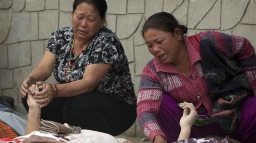 Nepal'den kan donduran g&ouml;r&uuml;nt&uuml;ler