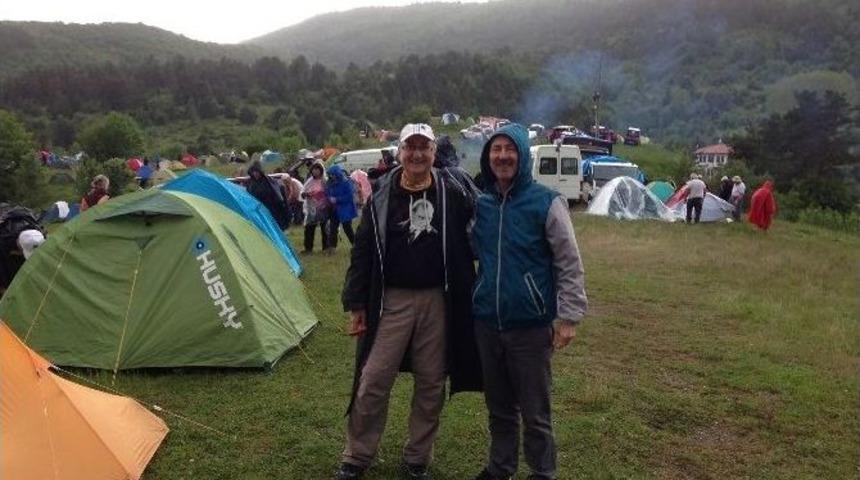 Şerife Bacı Anısına İstiklal Y&uuml;r&uuml;y&uuml;ş&uuml;ne Katıldılar