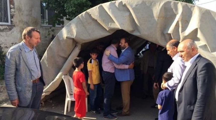 Tekirdağlı Vekiller Gen&ccedil;lik Kolları Başkanının Taziyesine Katıldı