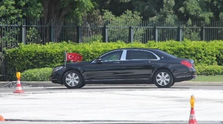 Cumhurbaşkanı Erdoğan Huber K&ouml;şk&uuml;&rsquo;ne Geldi