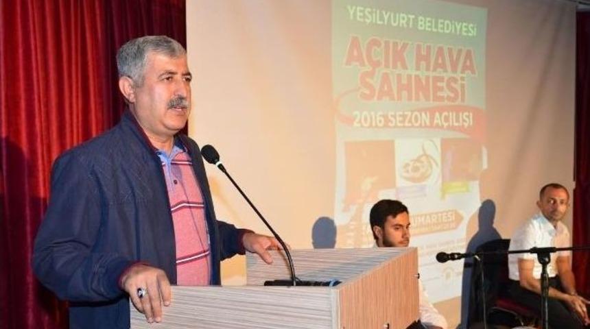 Yeşilyurt Belediyesi A&ccedil;ık Hava Sahnesi, 2016 Yaz Sezonunu A&ccedil;tı