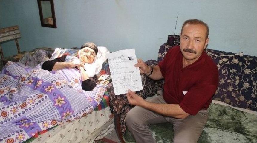 Yatalak Yaşlı Kadın 1 Puanla Mağdur Oldu