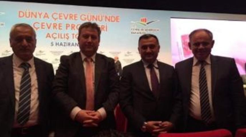 Mehmet Cabbar, &Ccedil;evre Projeleri A&ccedil;ılış T&ouml;renine Katıldı