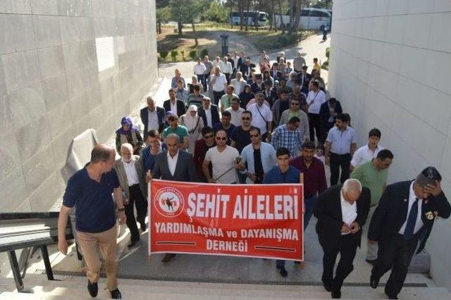 Şehit Yakınları Ve Gaziler Çanakkale’den Döndü