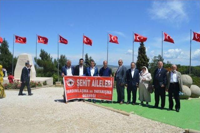 Şehit Yakınları Ve Gaziler Çanakkale’den Döndü