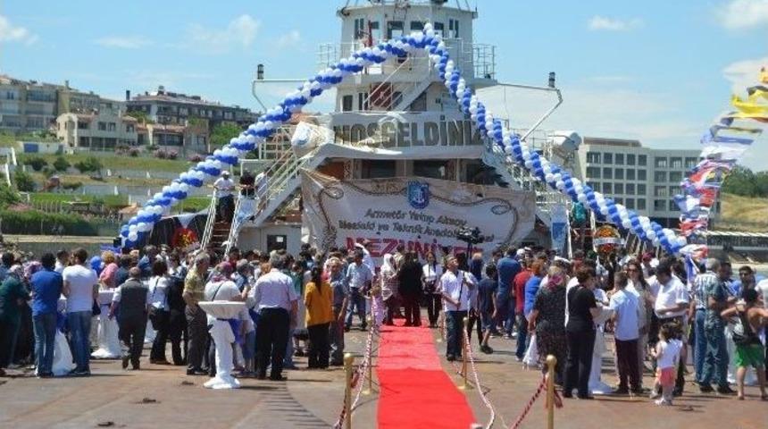 Hem Karada Hem Denizde Mezuniyet T&ouml;reni