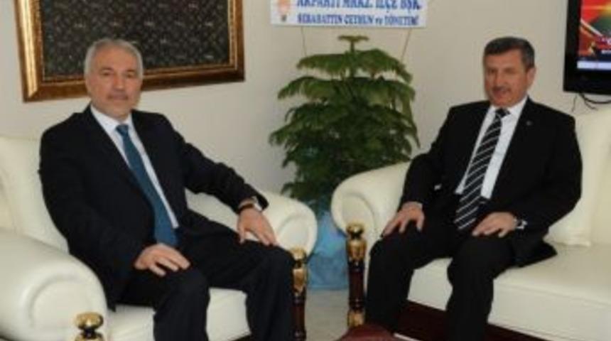 Başkan Kamil Sara&ccedil;oğlu: Vali Şerif Yılmaz&rsquo;la Uyum İ&ccedil;erisinde &Ccedil;alıştık