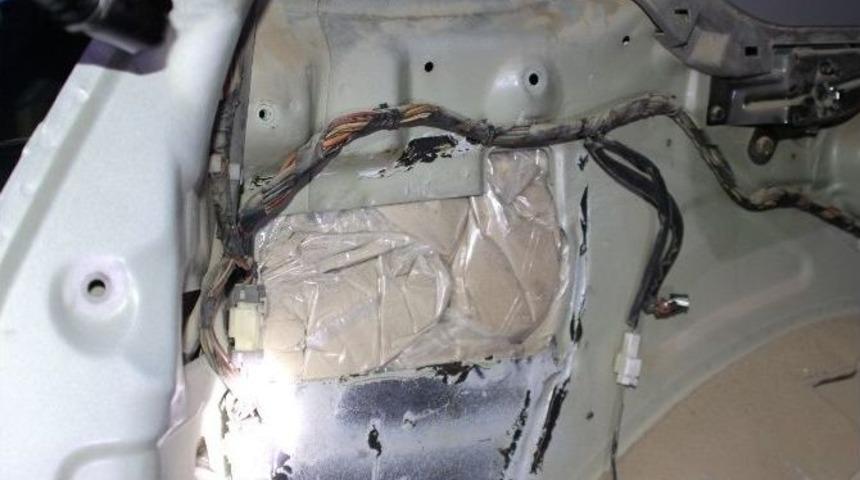 Bagaj Boşluğuna Saklanan 17 Kilo Uyuşturucu Kanas Sayesinde Bulundu