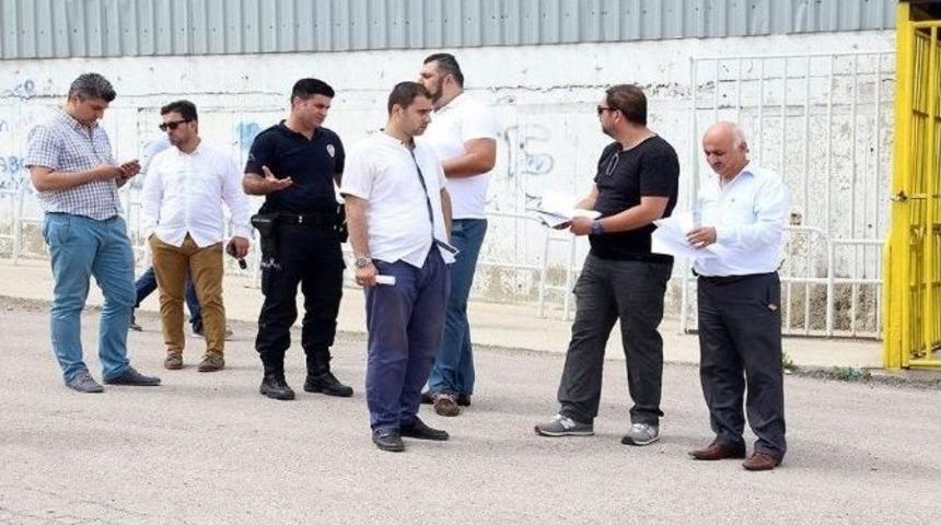 17 Eyl&uuml;l Stadı&rsquo;nda İncelemeler Yapıldı