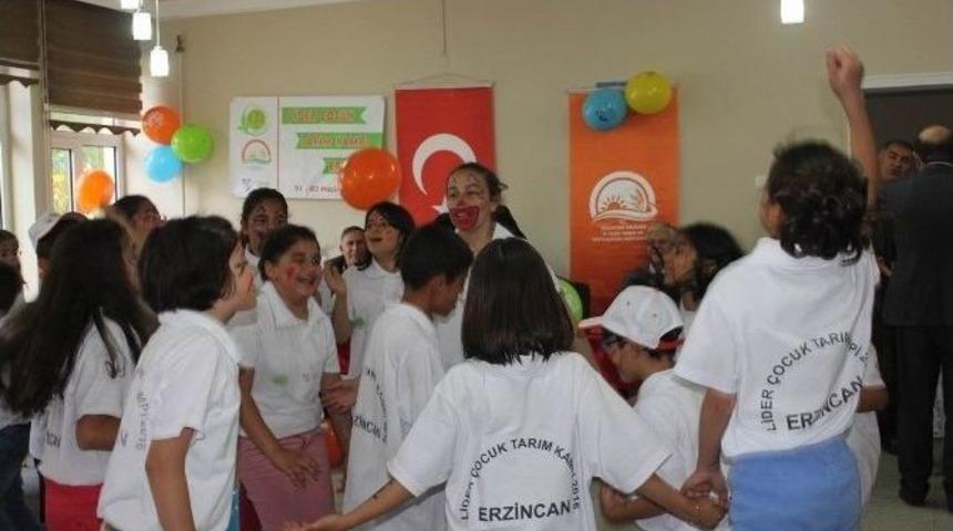 Lider &Ccedil;ocuk Tarım Kampı D&uuml;zenlendi