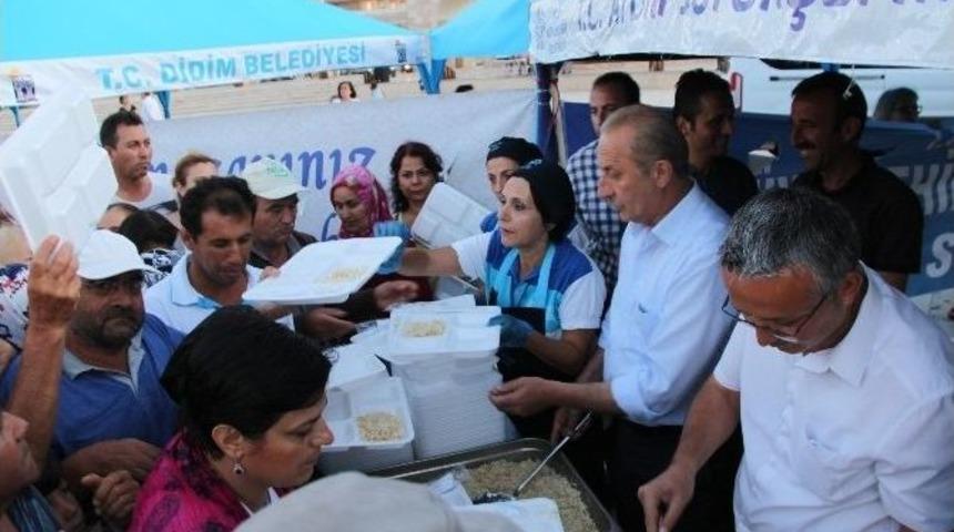Didim&rsquo;de Bu Yıl İftar Yemekleri B&uuml;y&uuml;kşehirle Ortak Veriliyor