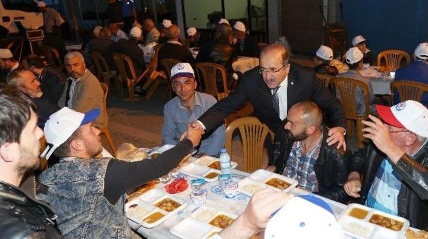 İlk İftar Sofrasını Hayrat&rsquo;ta
