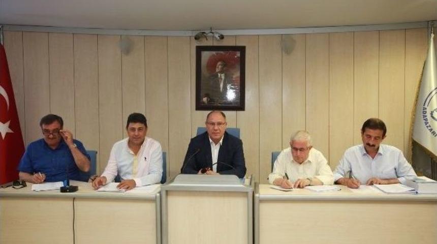 Adapazarı Belediyesi Haziran Ayı Meclis Toplantısı Ger&ccedil;ekleşti