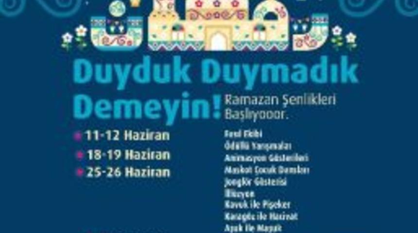 Forum Erzurum&rsquo;da Ramazan Şenlikleri Başlıyor
