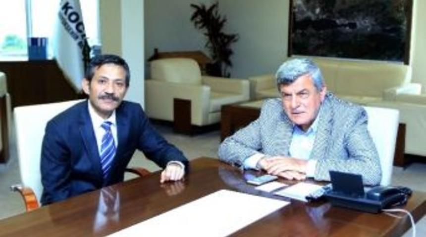Kastamonu Valisi Yıldırım&rsquo;dan, Başkan Karaosmanoğlu&rsquo;na Veda
