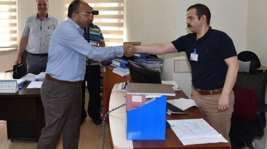 Başkan &Uuml;z&uuml;lmez&rsquo;den Personeline Ramazan Ziyareti