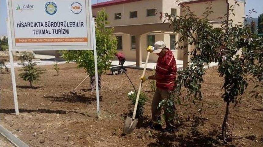 Esire Termal Turizm Merkezi&rsquo;nde &Ccedil;evre D&uuml;zenlemesi