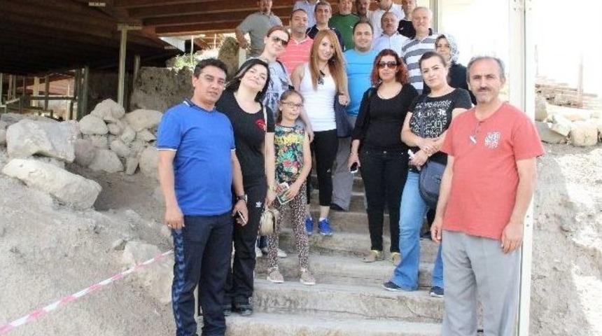 Gazeteciler, Tarihi Yapıları İnceledi